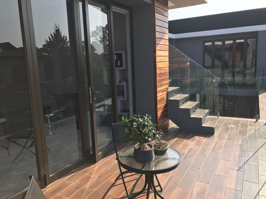 Custom aluminium doors installation in Cape Town